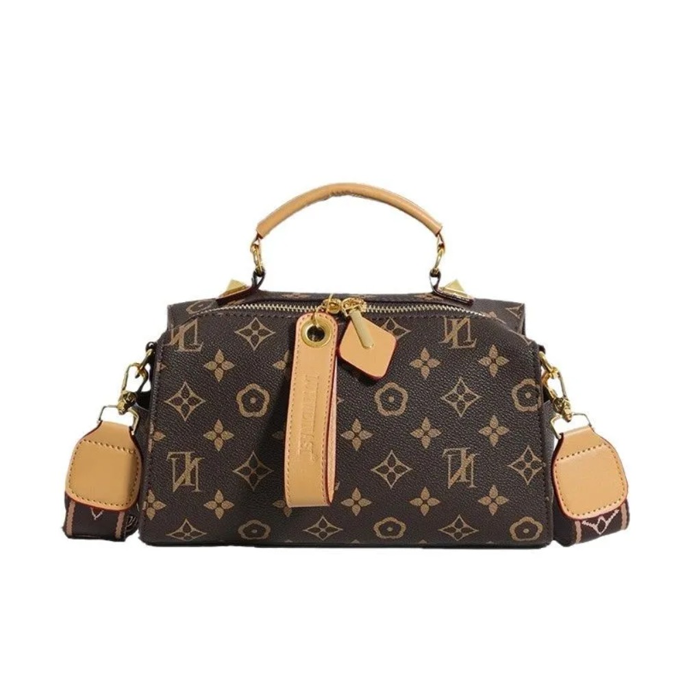 Luxury Bags Louis Vuitton - 2026 New Retro Printed Bag, Large