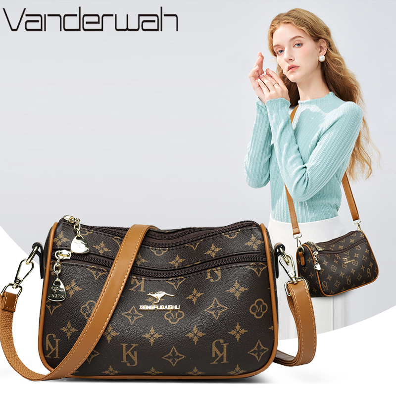 Luxury Bags Louis Vuitton - Brand Pu Leather Women Shoulder Crossbody