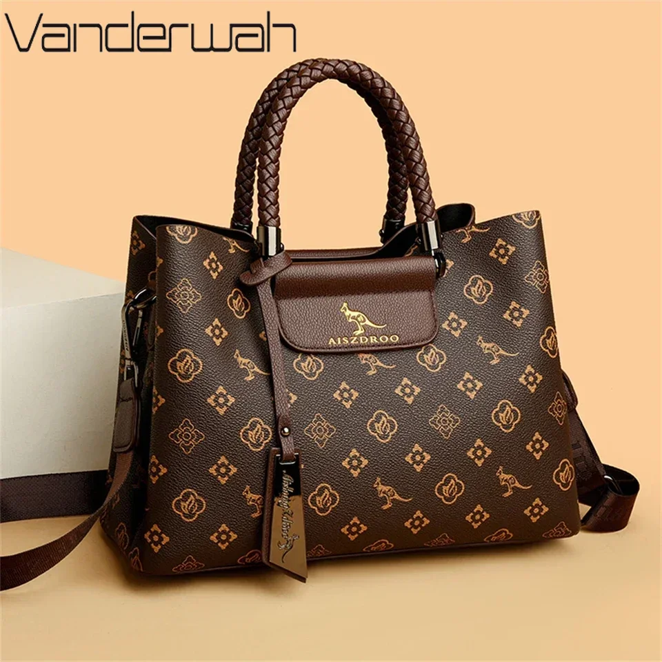 Luxury Bags Louis Vuitton - Elegant Women's Handbag Unique Handle Design