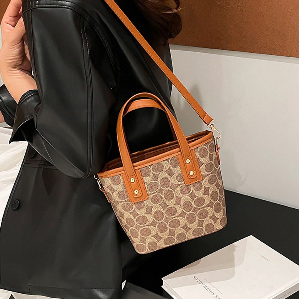 Luxury Bags Louis Vuitton - 2026 Autumn Korean Textured Bucket Bag