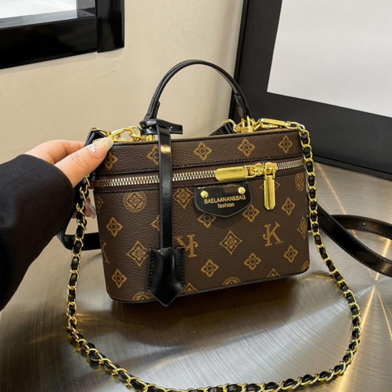 Luxury Bags Louis Vuitton - Luxury Inspired Vintage Monogram Box Bag,