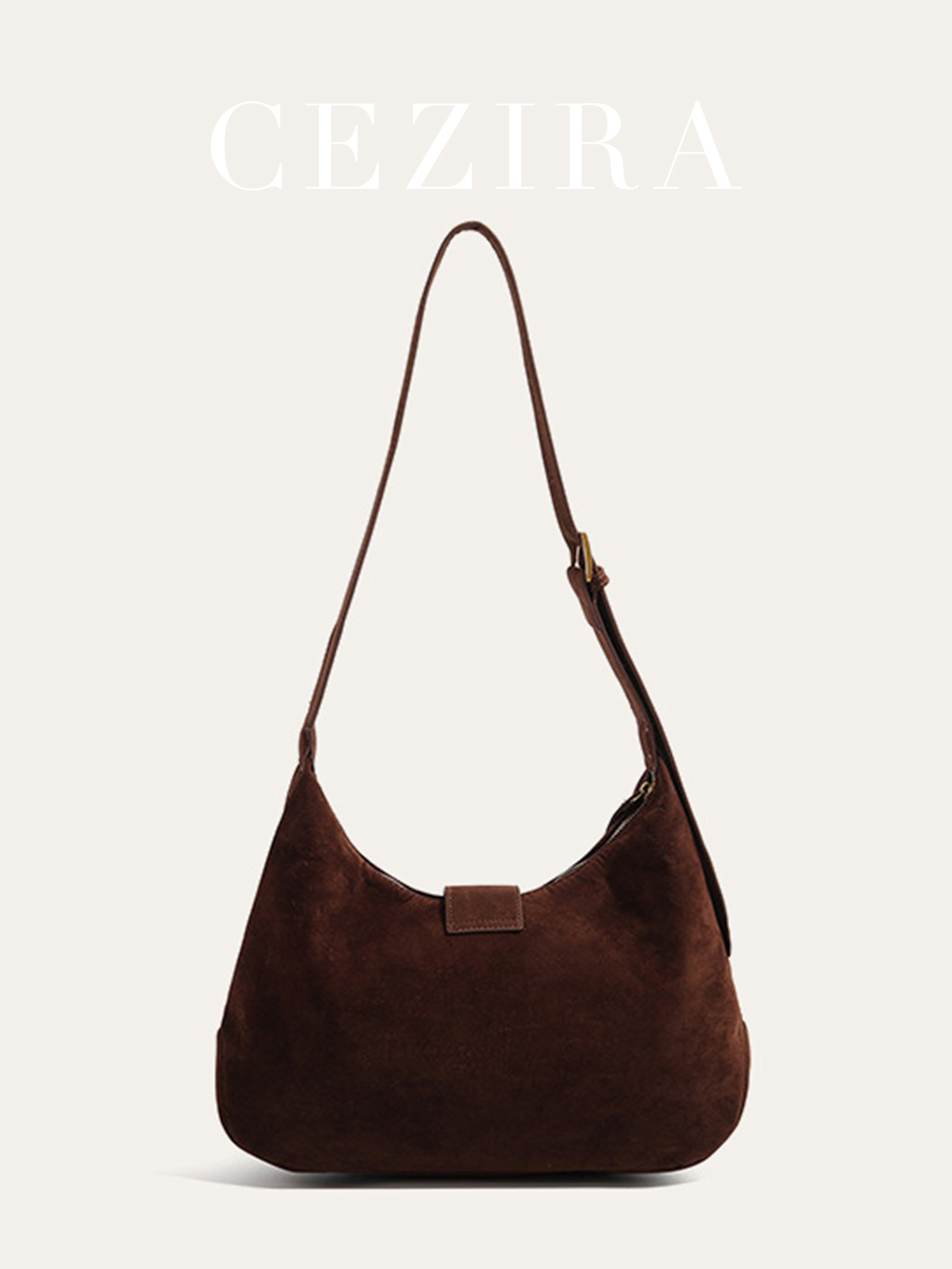 Vintage Style Faux Suede Fabri - Half Moon Bag Suede review and price