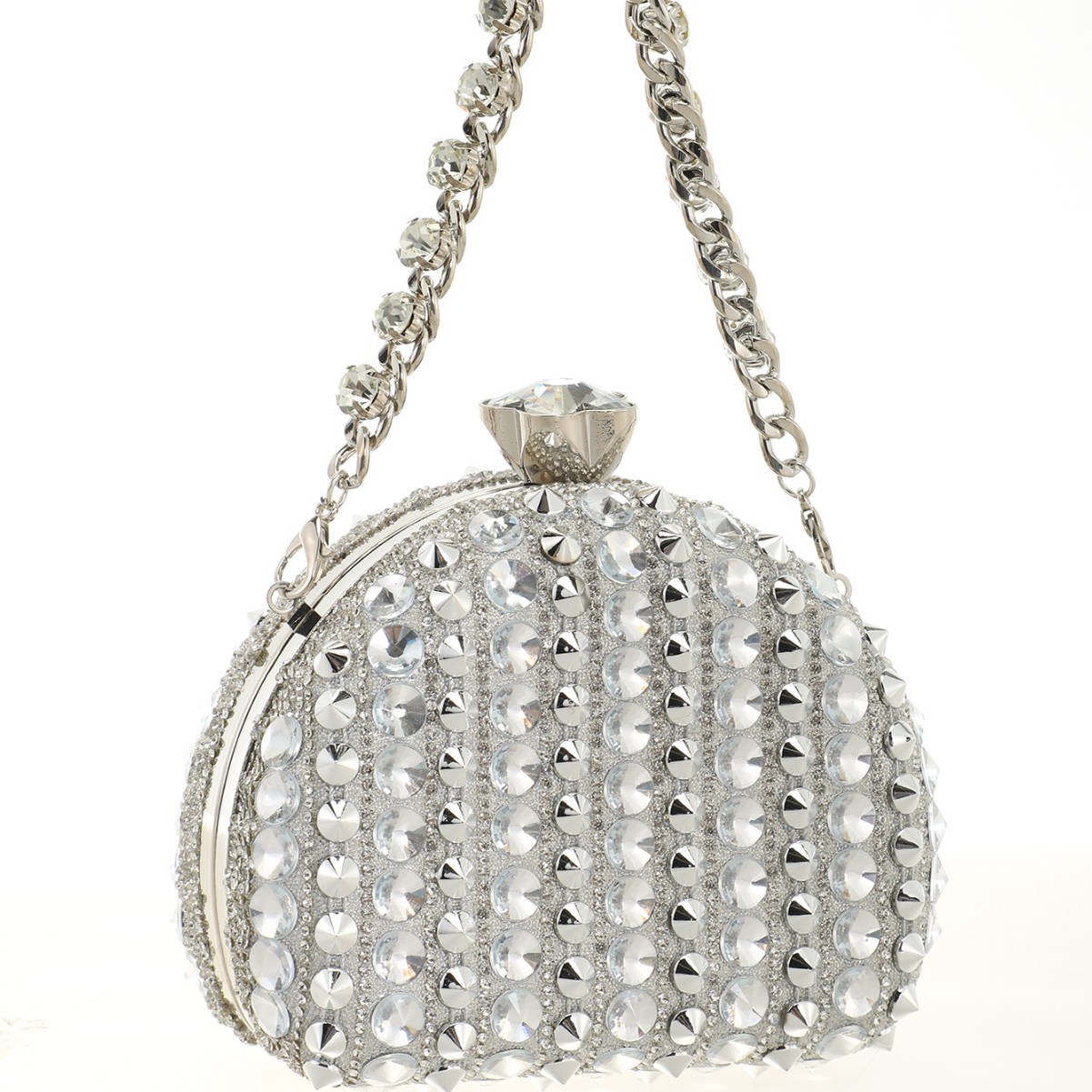 New Women's Diamond-Encrusted  - Mini Bag Evening Clutch review and price