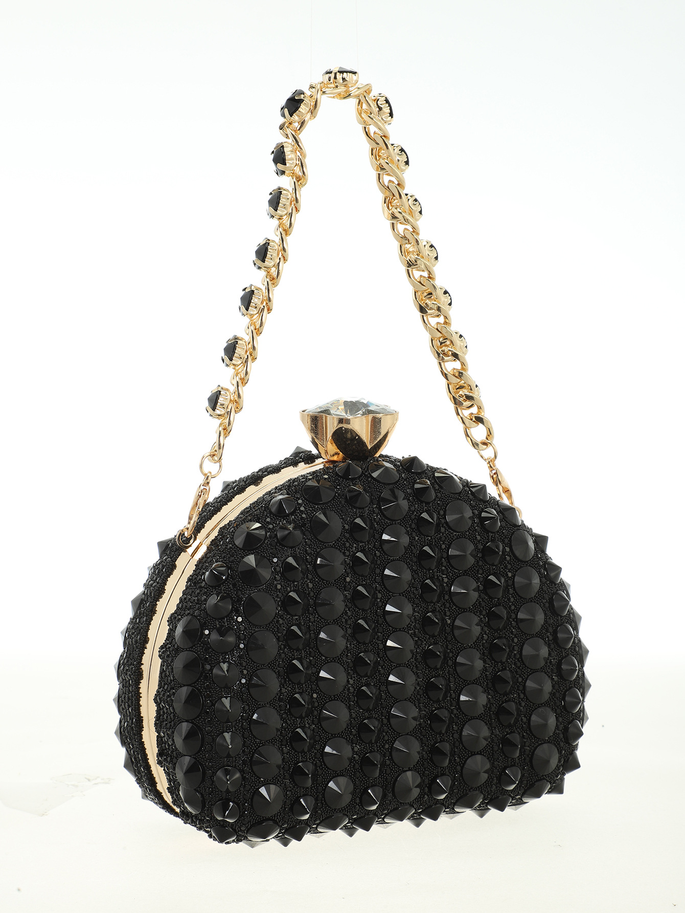 New Women's Diamond-Encrusted  - Mini Bag Evening Clutch review and price