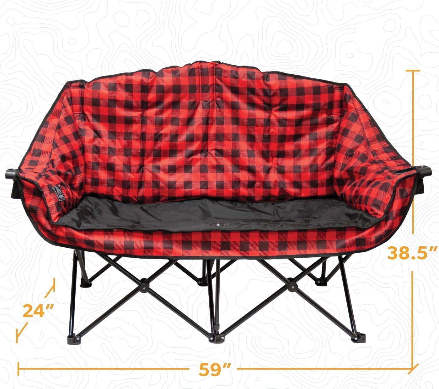 Double Camping Chair With Carr - Luxury Bags Youtube review and price