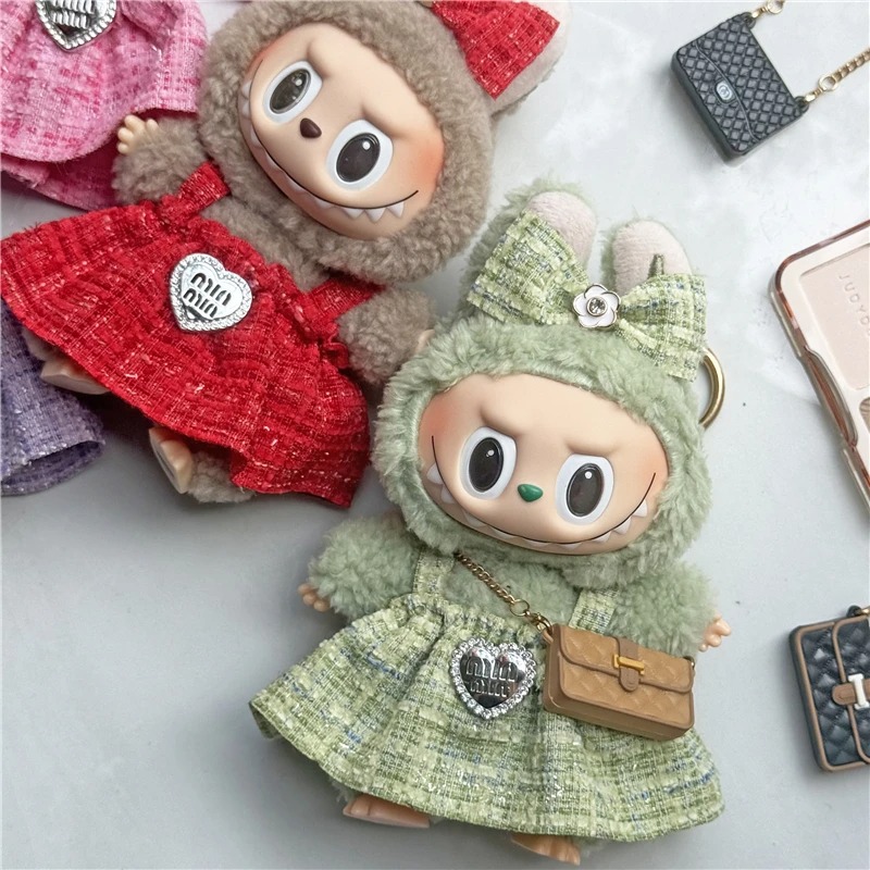 15 17cm For Labubu Doll Adorab - Luxury Bags Mini review and price