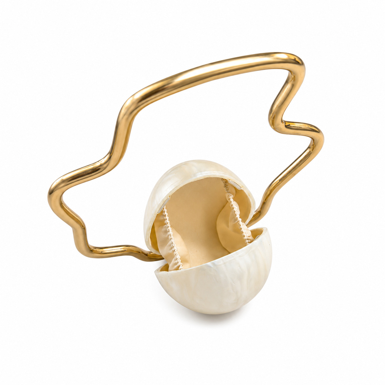 Women mini Acrylic Egg Bag Cut - Luxury Bags Mini review and price
