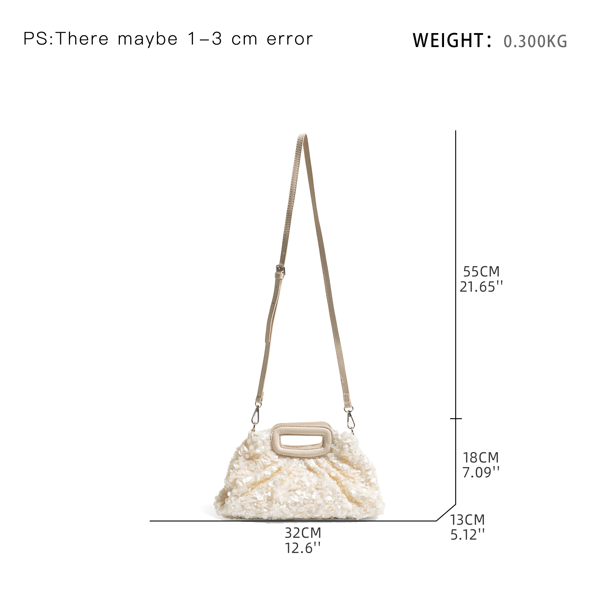 CKKUI Sparkly Sequin Top Handl - Mini Bag Evening Clutch review and price