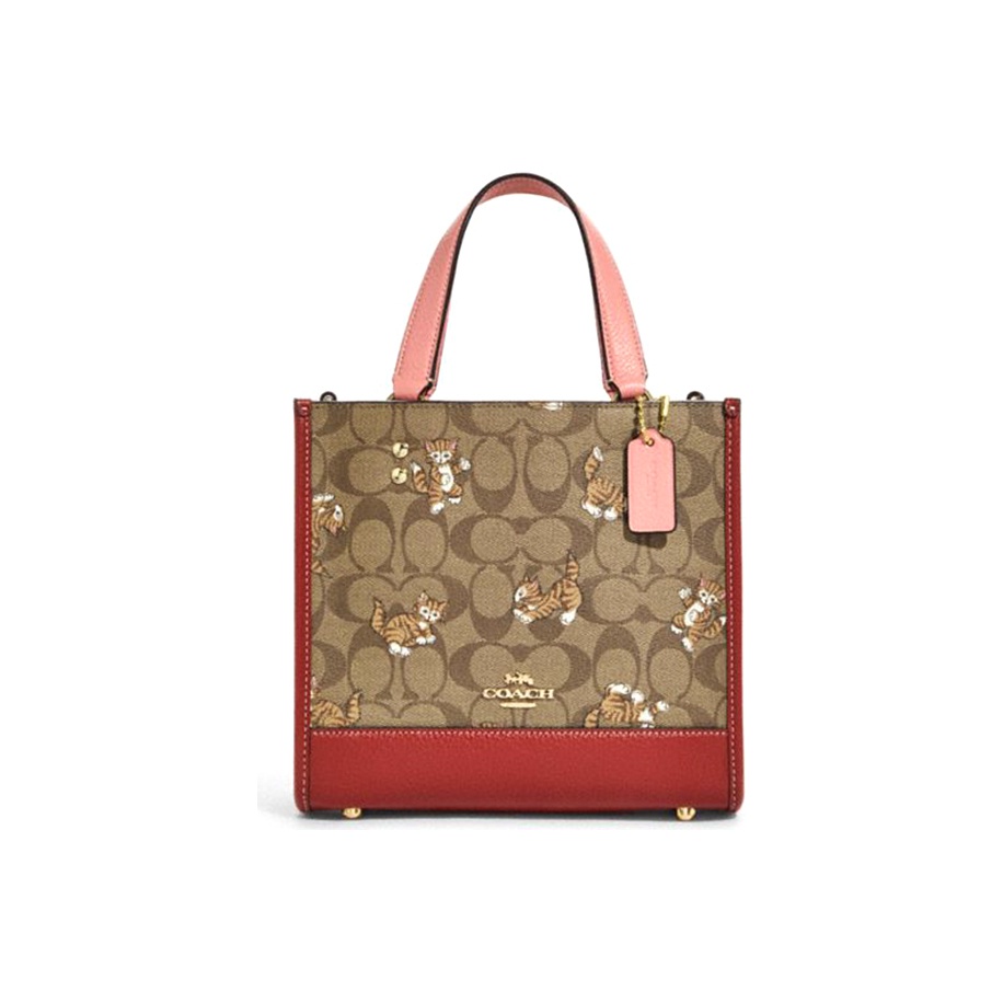 COACH Dempsey Canvas With Leat - Tote Bag Leather Monogram review and price