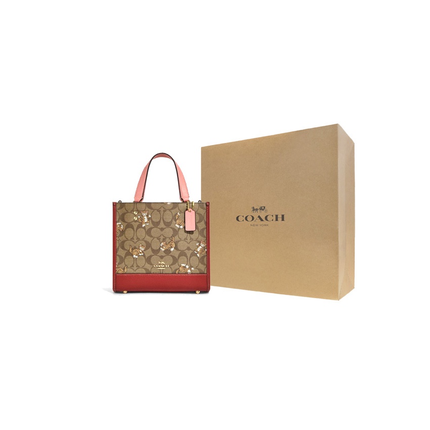 COACH Dempsey Canvas With Leat - Tote Bag Leather Monogram review and price