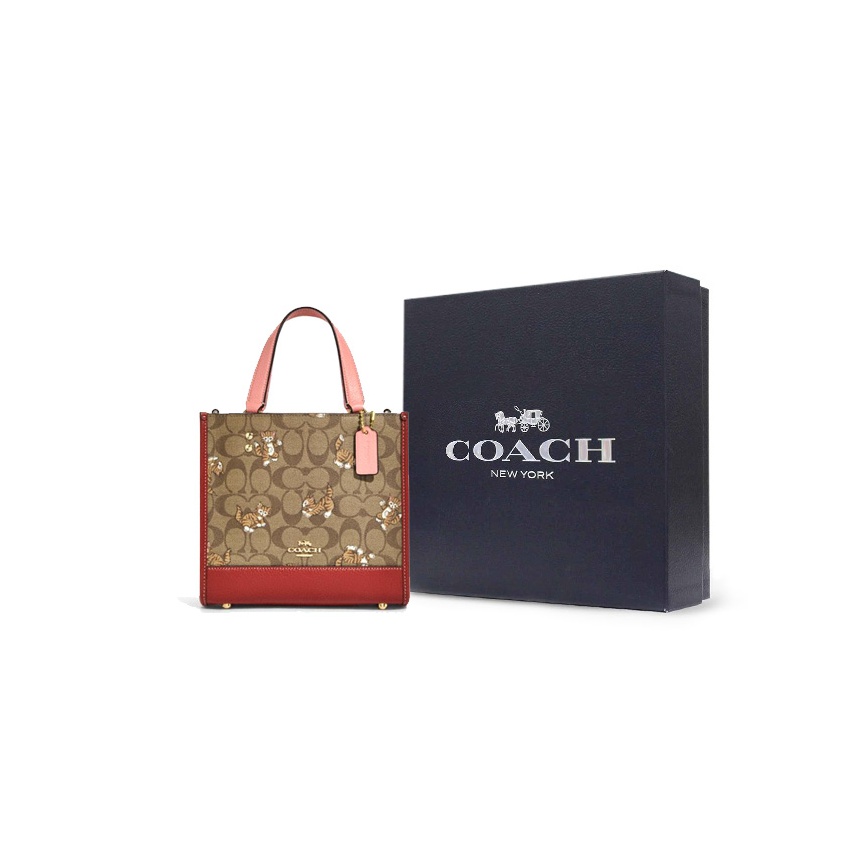 COACH Dempsey Canvas With Leat - Tote Bag Leather Monogram review and price